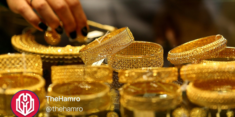 Gold price hits new high of Rs 184,000 per tola today